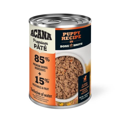 ACANA Premium Pate, Puppy Recipe in Bone Broth-Wet Dog Food