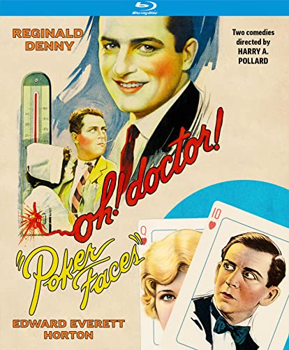 Oh Doctor!/Poker Faces/Two Comedies Directed by Harry A. Pollard@Blu-Ray@NR