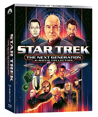 Star Trek: The Next Generation/Film Collection@4KUHD/Blu-Ray/Digital@PG