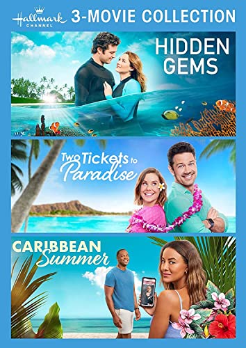 Hidden Gems/Two Tickets to Paradise/Caribbean Summer/Hallmark 3-Movie Collection@DVD@NR