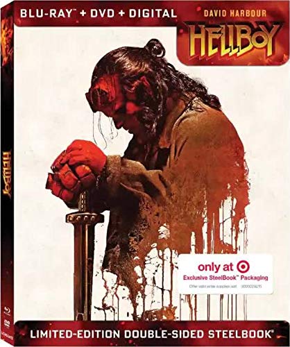 Hellboy (2019)/Harbour/Jovovich/McShane@BLU-RAY STEELBOOK