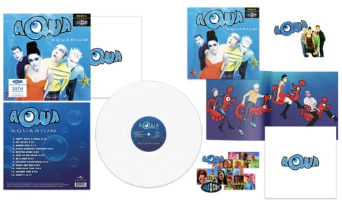 Aqua/Aquarium (White Vinyl)