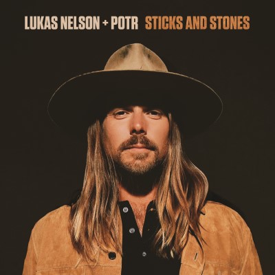 Lukas Nelson + POTR/Sticks & Stones (Dark Blue w. White Swirl Vinyl)