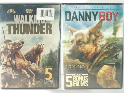 Danny Boy Walking Thunder Double Feature DVD 