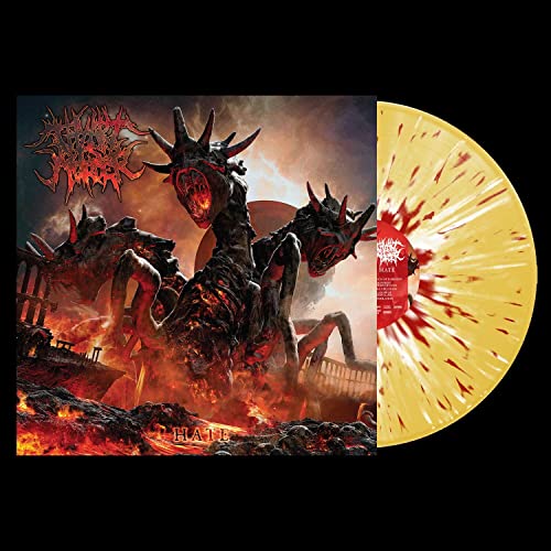 Thy Art Is Murder/Hate (Yellow w/Red White Splatter Vinyl)@Amped Exclusive