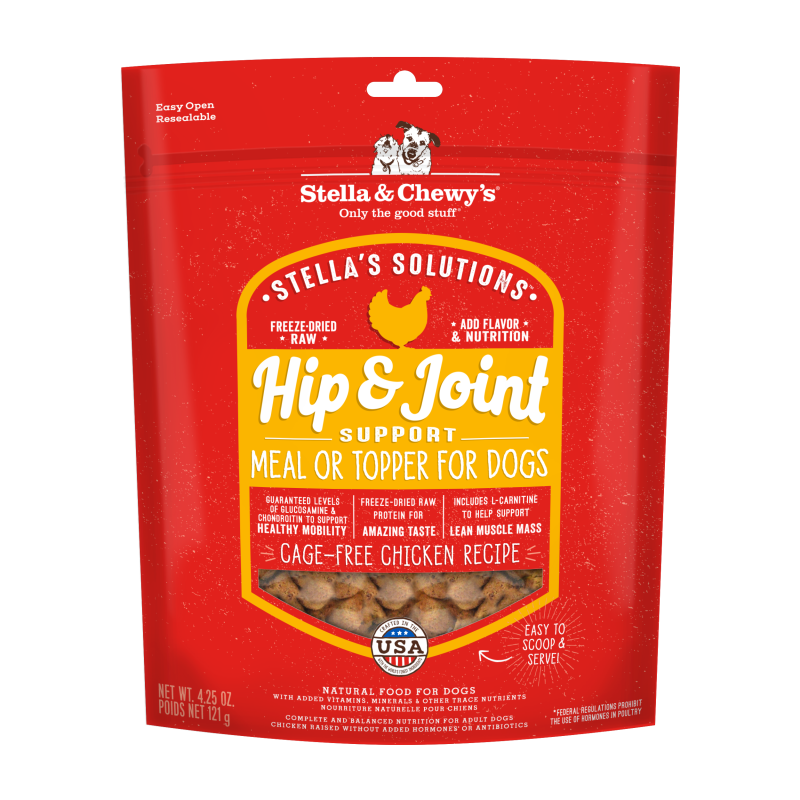 Stella & Chewy's Stella's Solutions Hip & Joint Boost Chicken Dinner Morsels for Dogs
