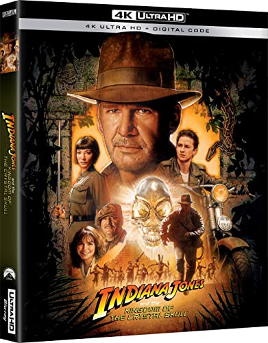 Indiana Jones and the Kingdom of the Crystal Skull (2008)/Harrison Ford, Karen Allen, and Cate Blanchett@PG-13@4K Ultra HD