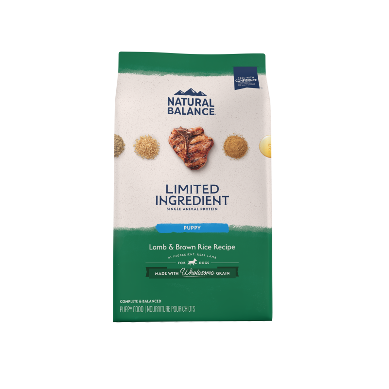 Natural Balance L.I.D. Limited Ingredient Diets® Lamb & Brown Rice Puppy Recipe