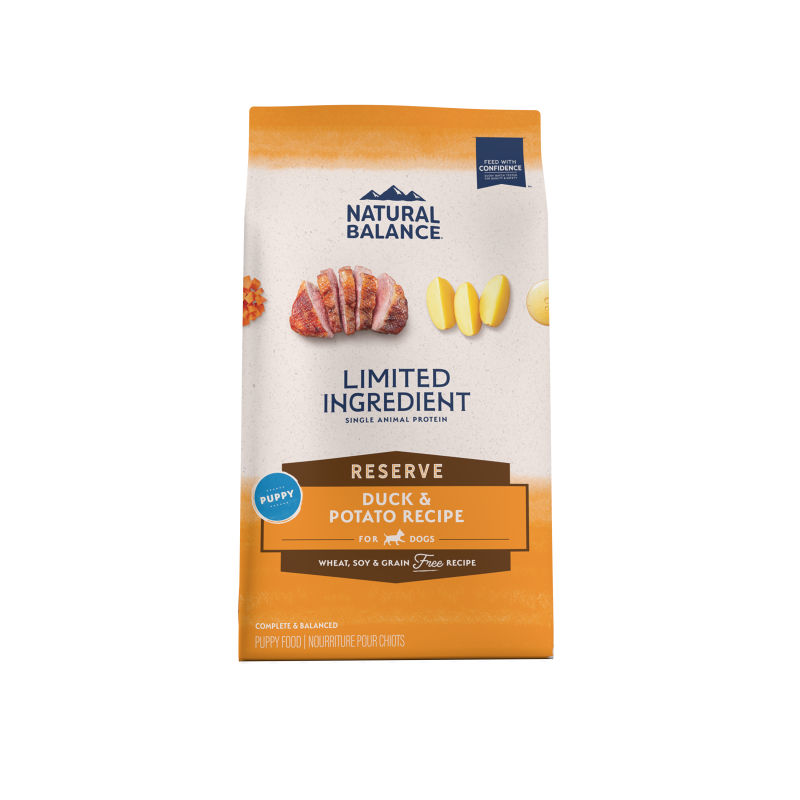 Natural Balance L.I.D. Limited Ingredient Diets® Reserve Grain Free Duck & Potato Puppy Recipe
