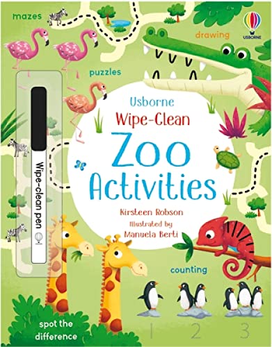 Kirsteen Robson/Wipe-Clean Zoo Activities