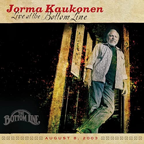 Jorma Kaukonen/Live At The Bottom Line@2CD