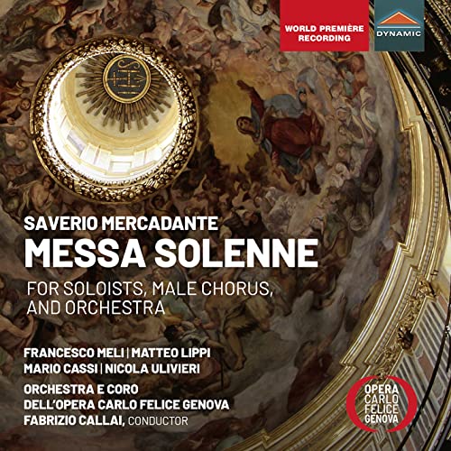 Mercadante / Meli / Lippi/Messa Solenne For Soloists Mal
