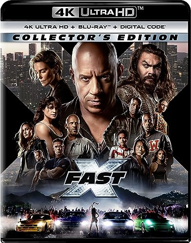 Fast X/Diesel/Rodriguez/Statham@4K-UHD/Blu-Ray/Digital@PG13