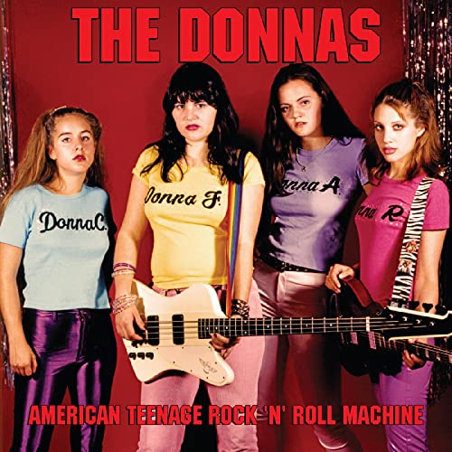 The Donnas/American Teenage Rock 'N' Roll Machine (FIRE ORANGE W/ BLACK SWIRL VINYL)