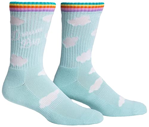 Athletic Ribbed Crew/Dream Big