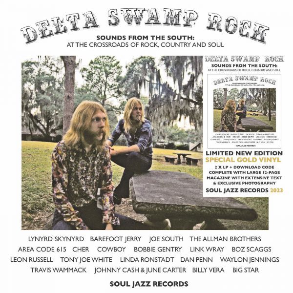 Soul Jazz Records presents/Delta Swamp Rock - Sounds From The South: At The Crossroads Of Rock, Country & Soul (GOLD VINYL)@INDIE EXCLUSIVE@2LP w/ download card