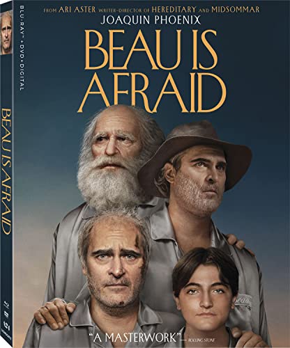 Beau Is Afraid (2023)/Joaquin Phoenix, Nathan Lane, and Amy Ryan@R@Blu-ray + DVD
