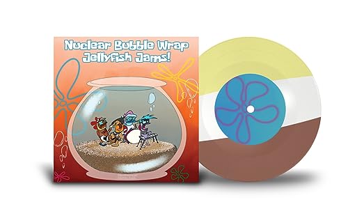 Nuclear Bubble Wrap/Jellyfish Jams (SpongeBob) (Lime Green/White/Brown Vinyl)@Indie Exclusive