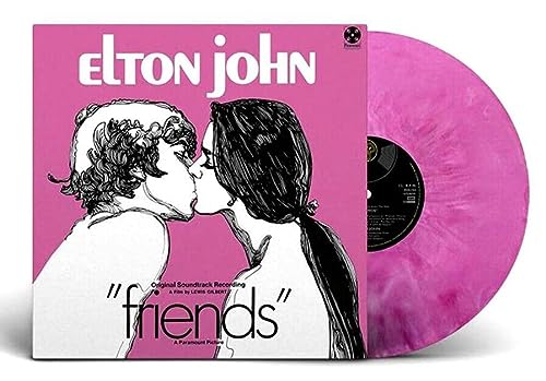 Elton John/Friends (Original Soundtrack Recording) (Marbled Pink Vinyl)