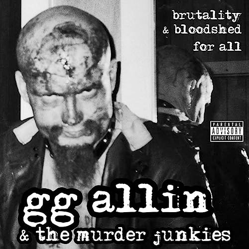 GG Allin & The Murder Junkies/Brutality & Bloodshed For All (CLEAR ORANGE VINYL)