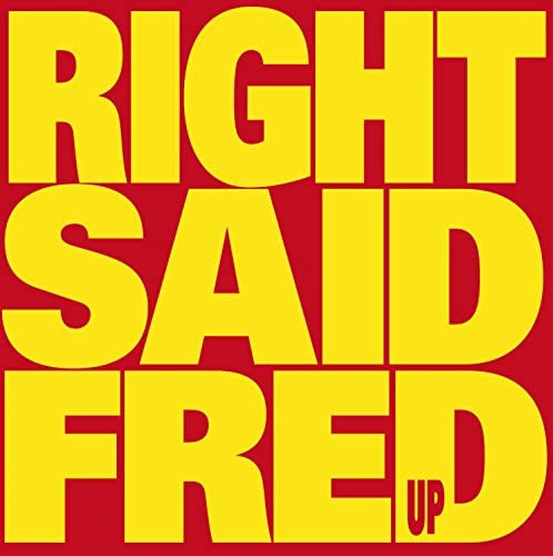 Right Said Fred/Up (RED VINYL)@w/ download card