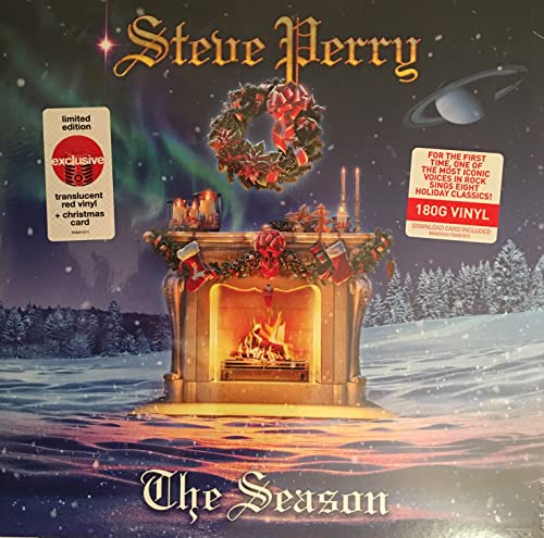 Steve Perry/The Season (Translucent Red Vinyl/Christmas Card)
