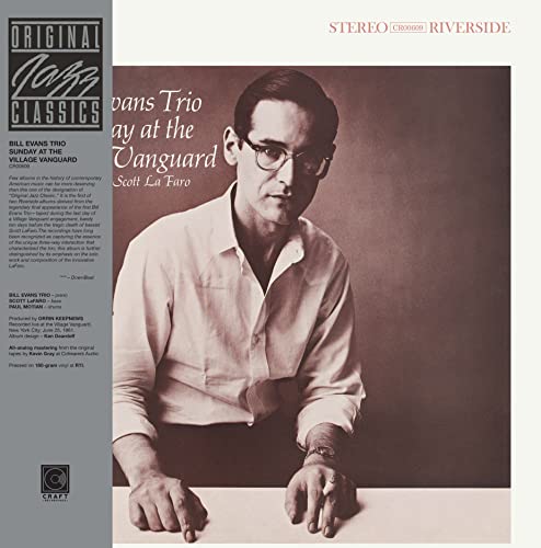 Bill Evans Trio/Sunday At The Village Vanguard@Original Jazz Classics Series@LP