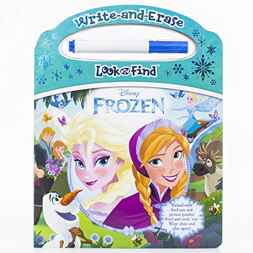 Pi Kids/Disney Frozen@ Write-And-Erase Look and Find