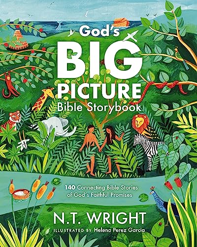 N. T. Wright God's Big Picture Bible Storybook 140 Connecting Bible Stories Of God's Faithful Pr 