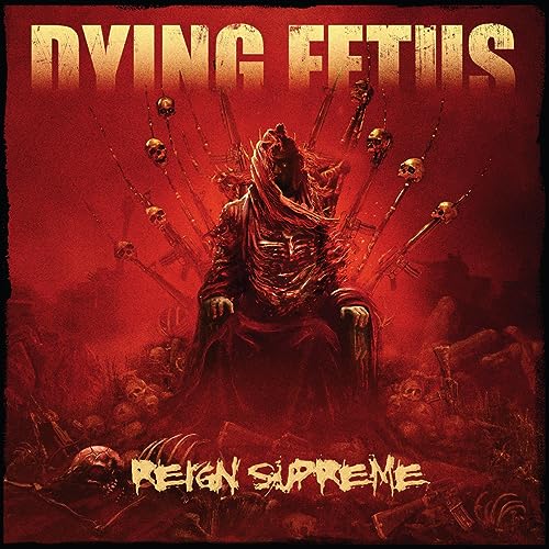 Dying Fetus/Reign Supreme (Blood Red Cloudy Effect Vinyl)