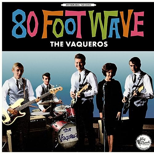 The Vaqueros/80 Foot Wave (TURQUOISE VINYL)