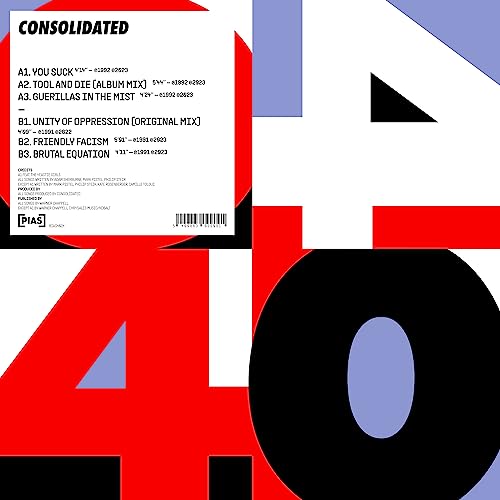 Consolidated/PIAS 40@Amped Exclusive