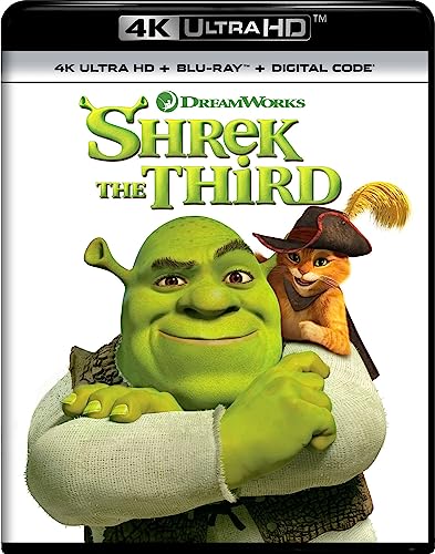 Shrek The Third/Shrek The Third@4K-UHD/Blu-Ray/Digital/2 Disc