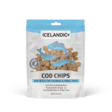 Icelandic+ Cod Mini Fish Chips Treats for Training & Small Dogs
