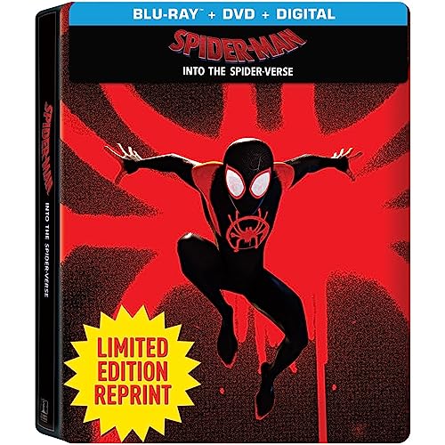Spider-Man-Into The Spider-Verse (Steelbook)/Spider-Man-Into The Spider-Verse (Steelbook)@Blu-Ray/DVD/Digital