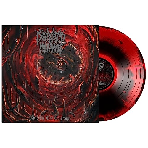 Disguised Malignance/Entering The Gateways (Red/Black Opaque Melt Vinyl)
