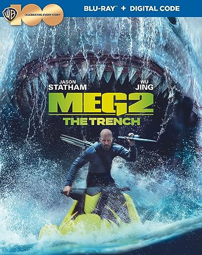 Meg 2: The Trench/Statham/Jing/Cai@Blu-Ray/Digital@PG13
