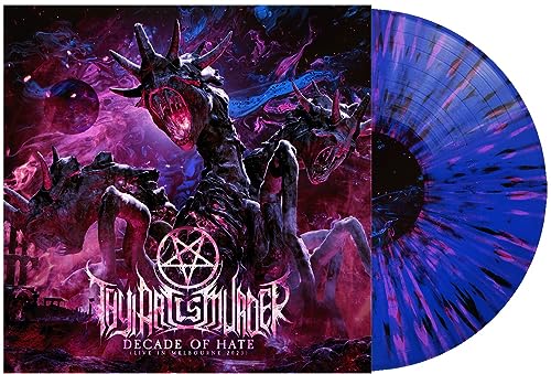 Thy Art Is Murder/Decade of Hate (Live in Melbourne 2023) (Blue W/ Black Pink Splatter Vinyl)