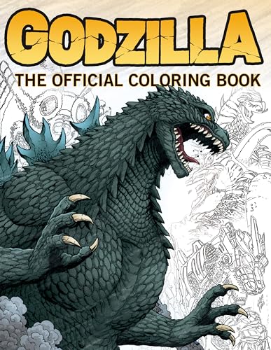 Titan Godzilla The Official Coloring Book 