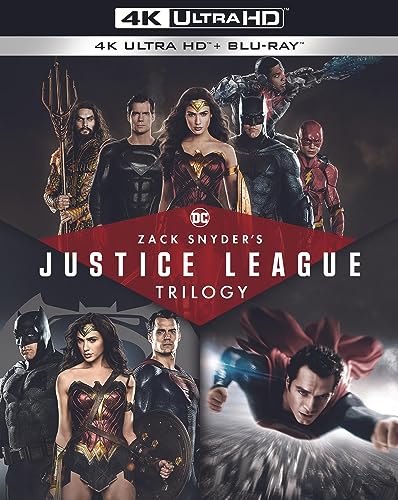 Zack Snyder's Justice League Trilogy (4K Ultra HD + Blu-ray) [UHD]