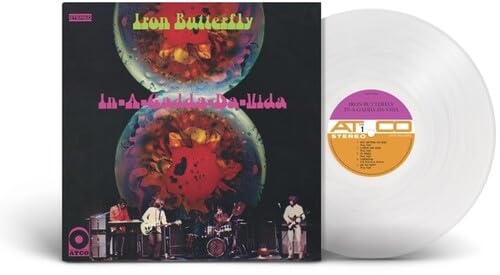 Iron Butterfly/In-A-Gadda-Da-Vida (Crystal Clear Diamond Vinyl)@ROCKTOBER