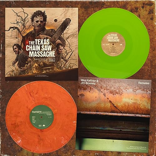 Texas Chain Saw Massacre/Official Game Soundtrack@Chain Saw Motor Geeen Vinyl