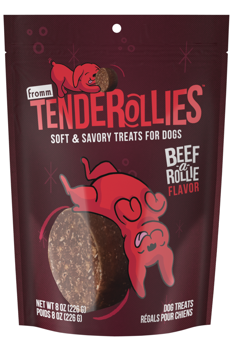 Fromm Tenderollies Soft & Savory Treats for Dogs-Beef-a-Rollie