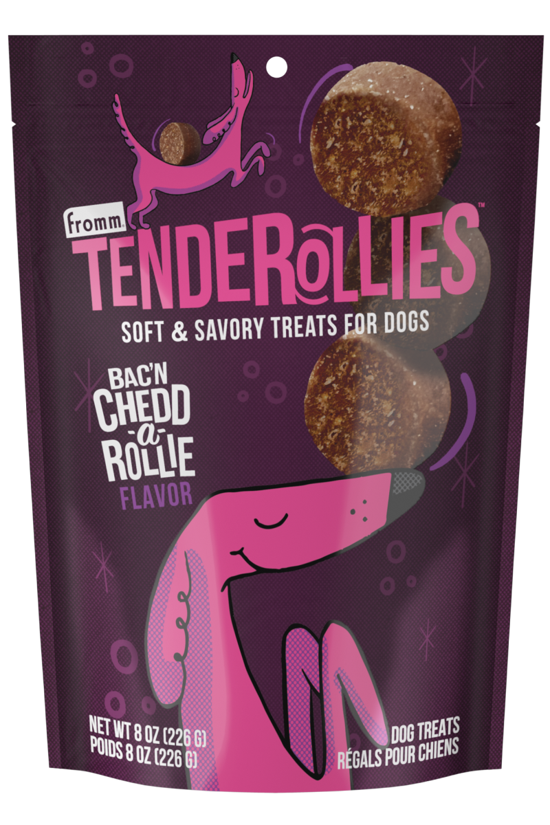 Fromm Tenderollies Soft & Savory Treats for Dogs-Bac'n Chedd-a-Rollie