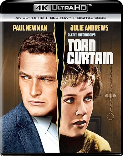 Torn Curtain/Newman/Andrews/Kedrova@4K-UHD/Blu-Ray/Digital/1966/2 Disc