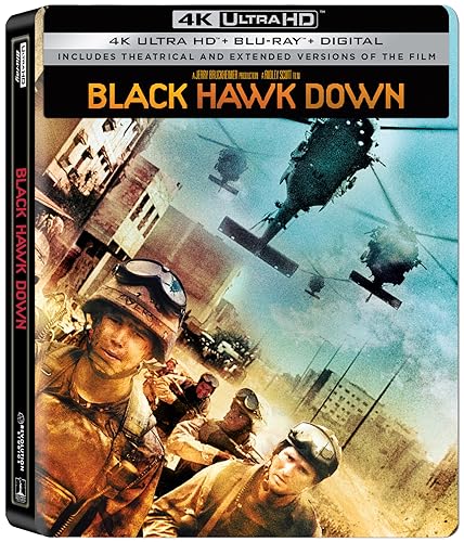 Black Hawk Down/Hartnett/McGregor/Sizemore@4K-UHD STEELBOOK