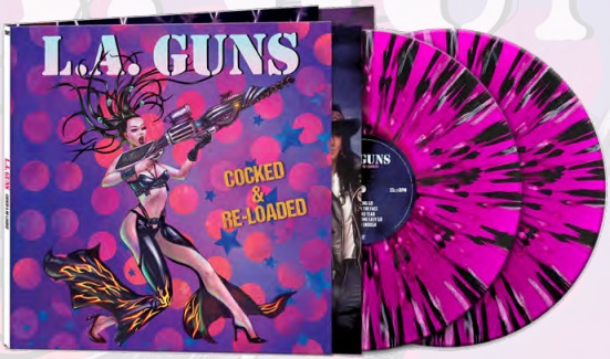 L.A. Guns/Cocked & Reloaded (Splatter Vinyl)@2LP