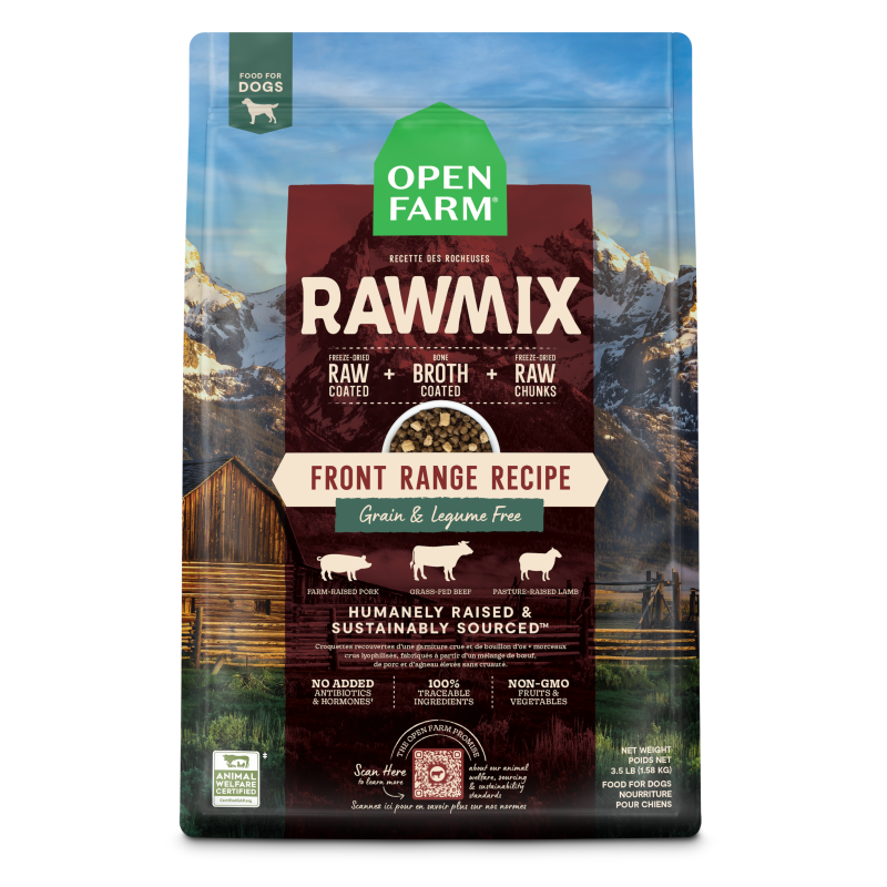 Open Farm Grain-Free RawMix Front Range Dog Food