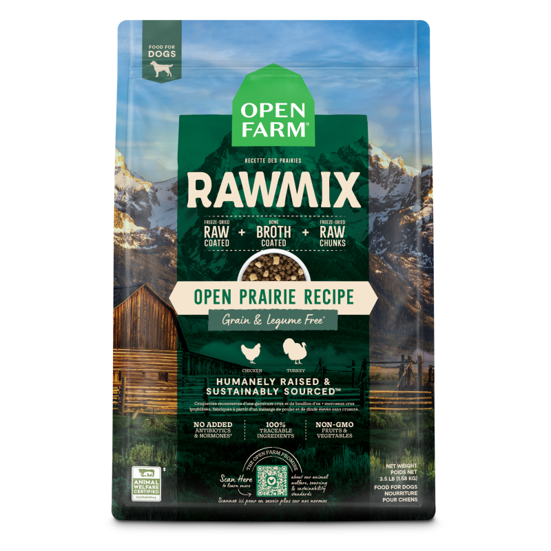 Open Farm Grain-Free RawMix Open Prairie Dog Food