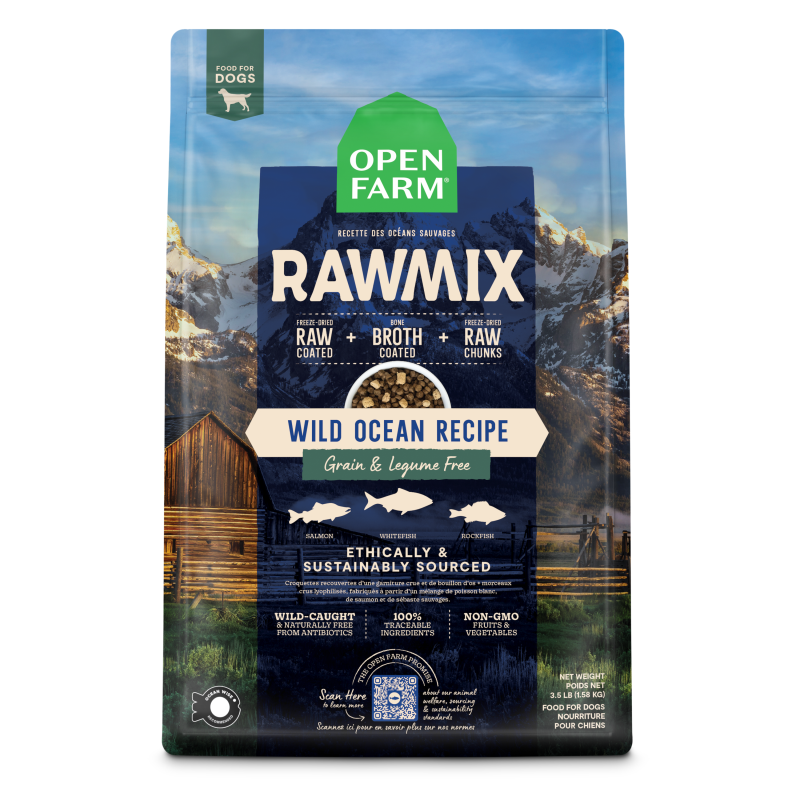 Open Farm Wild Ocean Grain-Free RawMix for Dogs